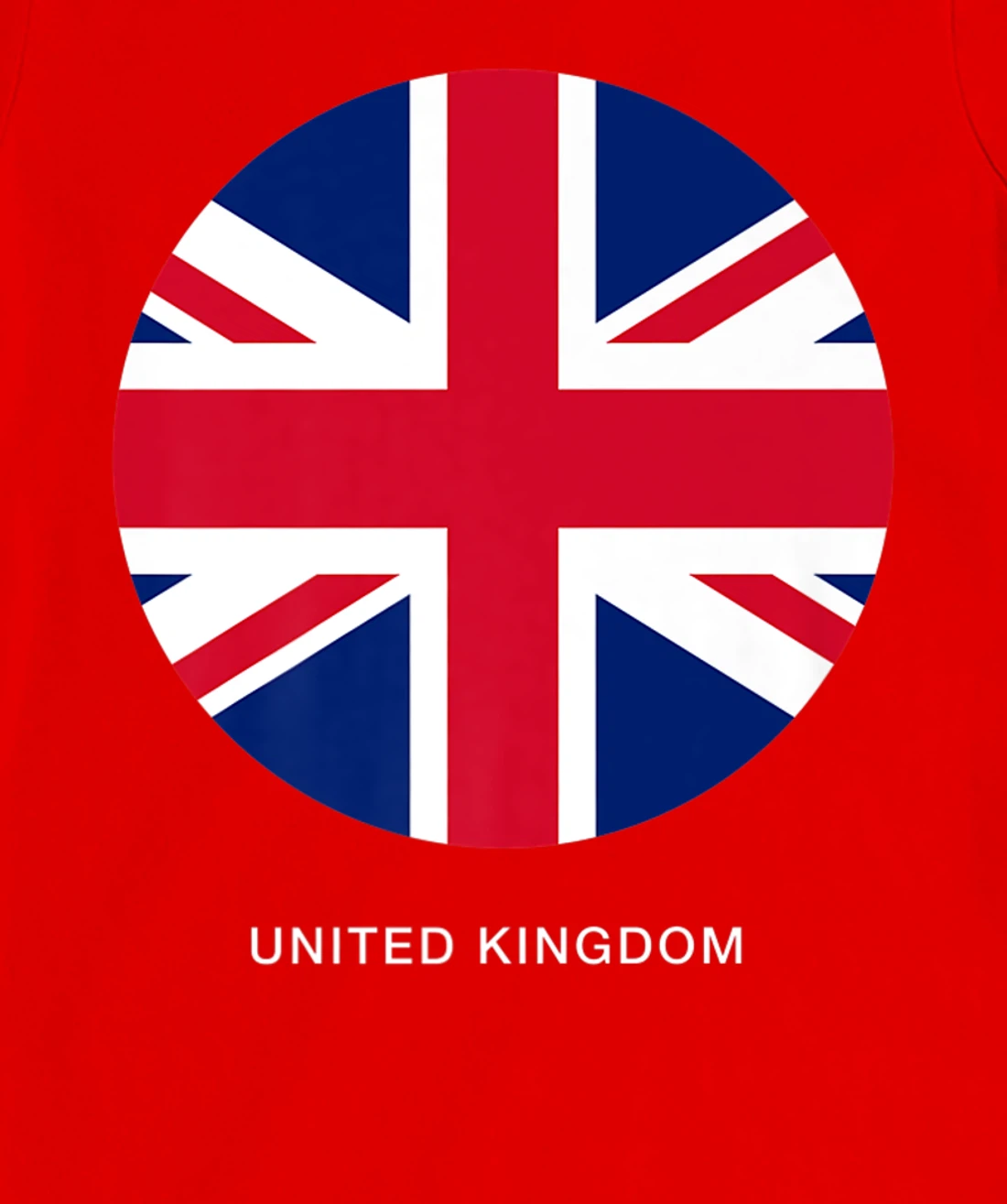 Cool United Kingdom Flag Illustration Novelty Graphic Design T-Shirt, Kid T-Shirt and Women T-Shirt