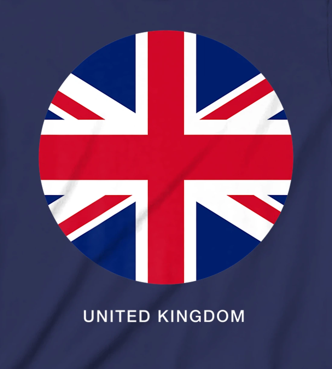Cool United Kingdom Flag Illustration Novelty Graphic Design T-Shirt, Kid T-Shirt and Women T-Shirt