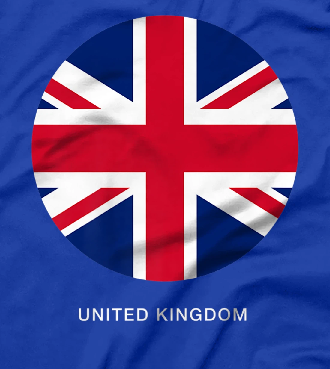 Cool United Kingdom Flag Illustration Novelty Graphic Design T-Shirt, Kid T-Shirt and Women T-Shirt