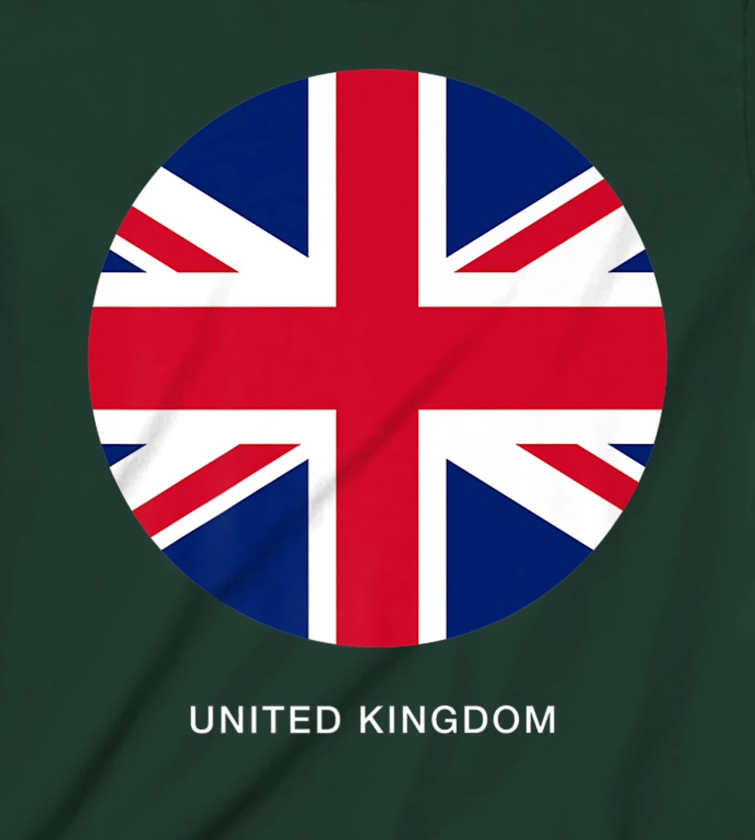 Cool United Kingdom Flag Illustration Novelty Graphic Design T-Shirt, Kid T-Shirt and Women T-Shirt