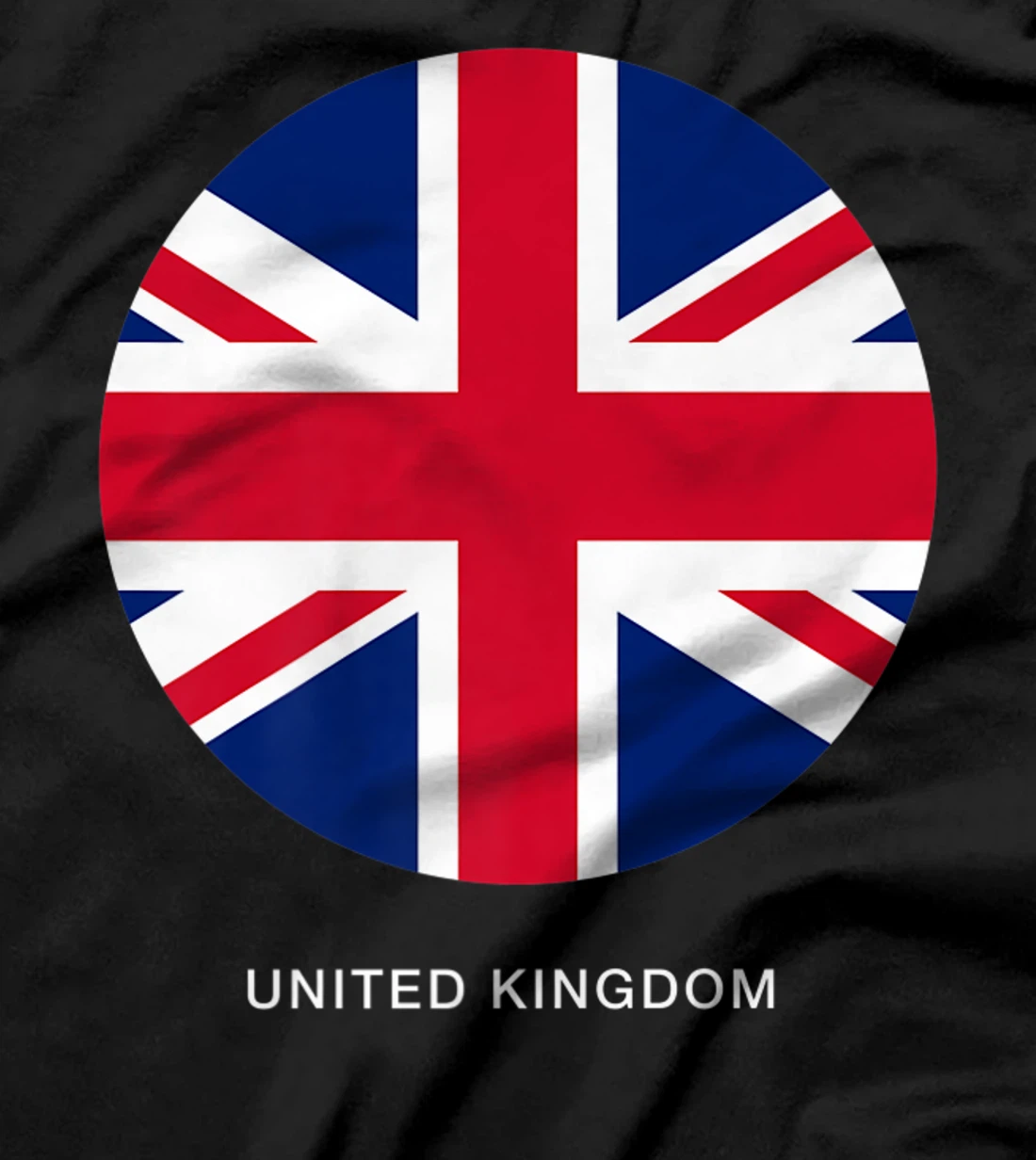 Cool United Kingdom Flag Illustration Novelty Graphic Design T-Shirt, Kid T-Shirt and Women T-Shirt