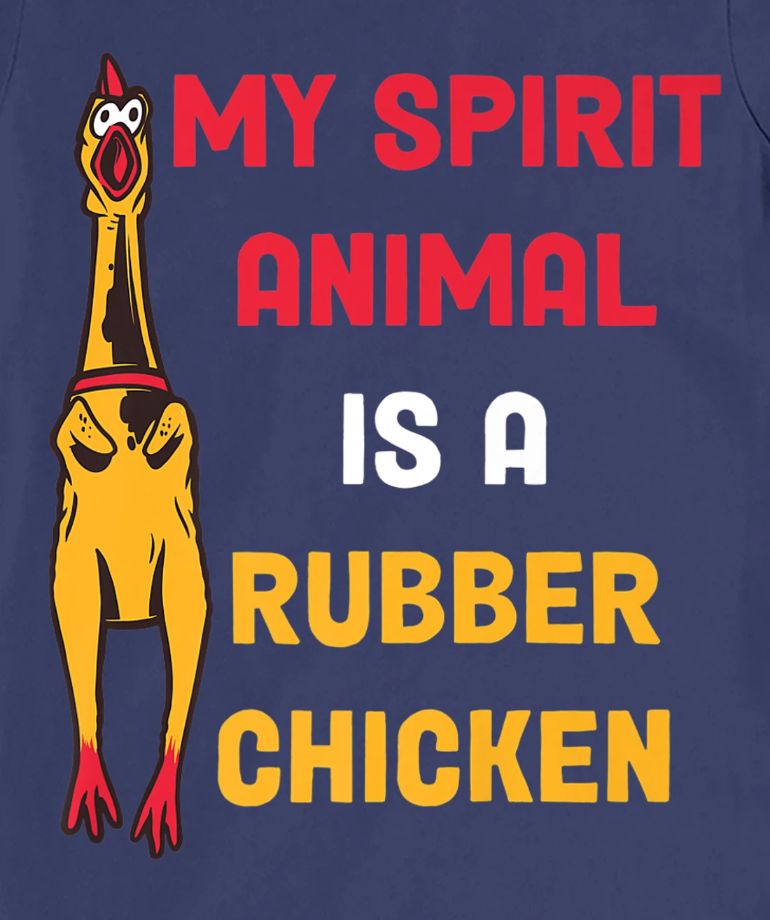 Funny Cute Rubber Chicken Easily Distracted By Dogs T-Shirt, Women T-Shirt