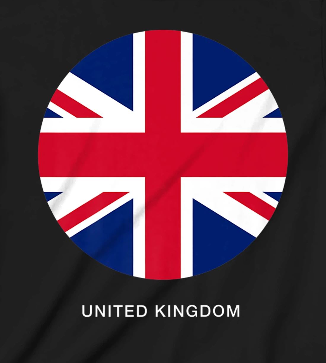Cool United Kingdom Flag Illustration Novelty Graphic Design T-Shirt, Kid T-Shirt and Women T-Shirt