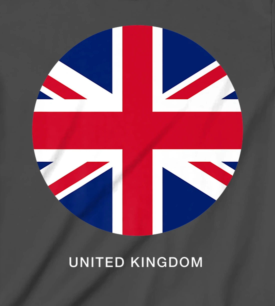 Cool United Kingdom Flag Illustration Novelty Graphic Design T-Shirt, Kid T-Shirt and Women T-Shirt