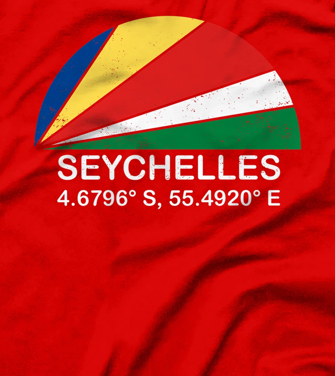 Seychelles Flag Vintage Beach Sunset African Island Paradise T-Shirt, Kid T-Shirt and Women T-Shirt