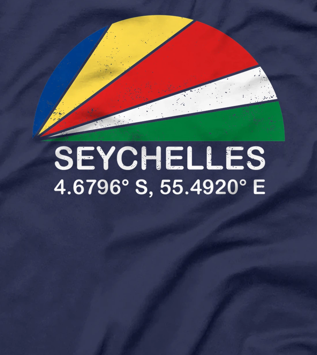 Seychelles Flag Vintage Beach Sunset African Island Paradise T-Shirt, Kid T-Shirt and Women T-Shirt