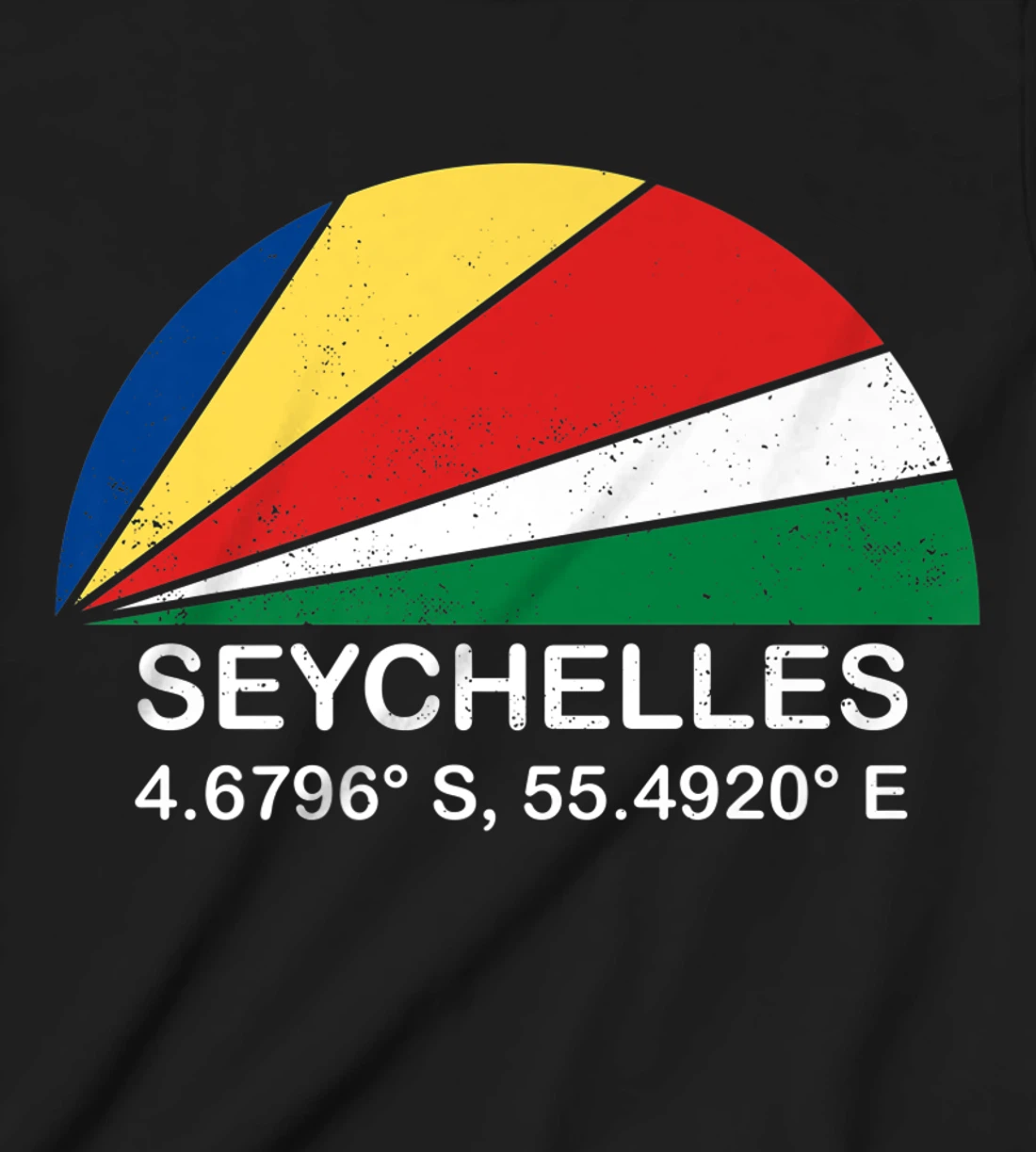 Seychelles Flag Vintage Beach Sunset African Island Paradise T-Shirt, Kid T-Shirt and Women T-Shirt
