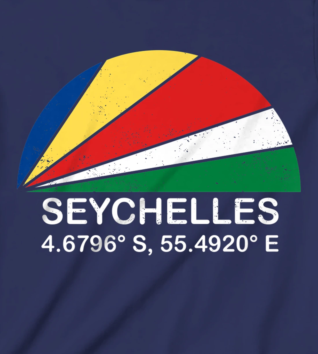 Seychelles Flag Vintage Beach Sunset African Island Paradise T-Shirt, Kid T-Shirt and Women T-Shirt