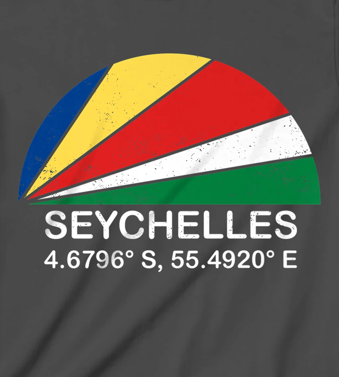 Seychelles Flag Vintage Beach Sunset African Island Paradise T-Shirt, Kid T-Shirt and Women T-Shirt