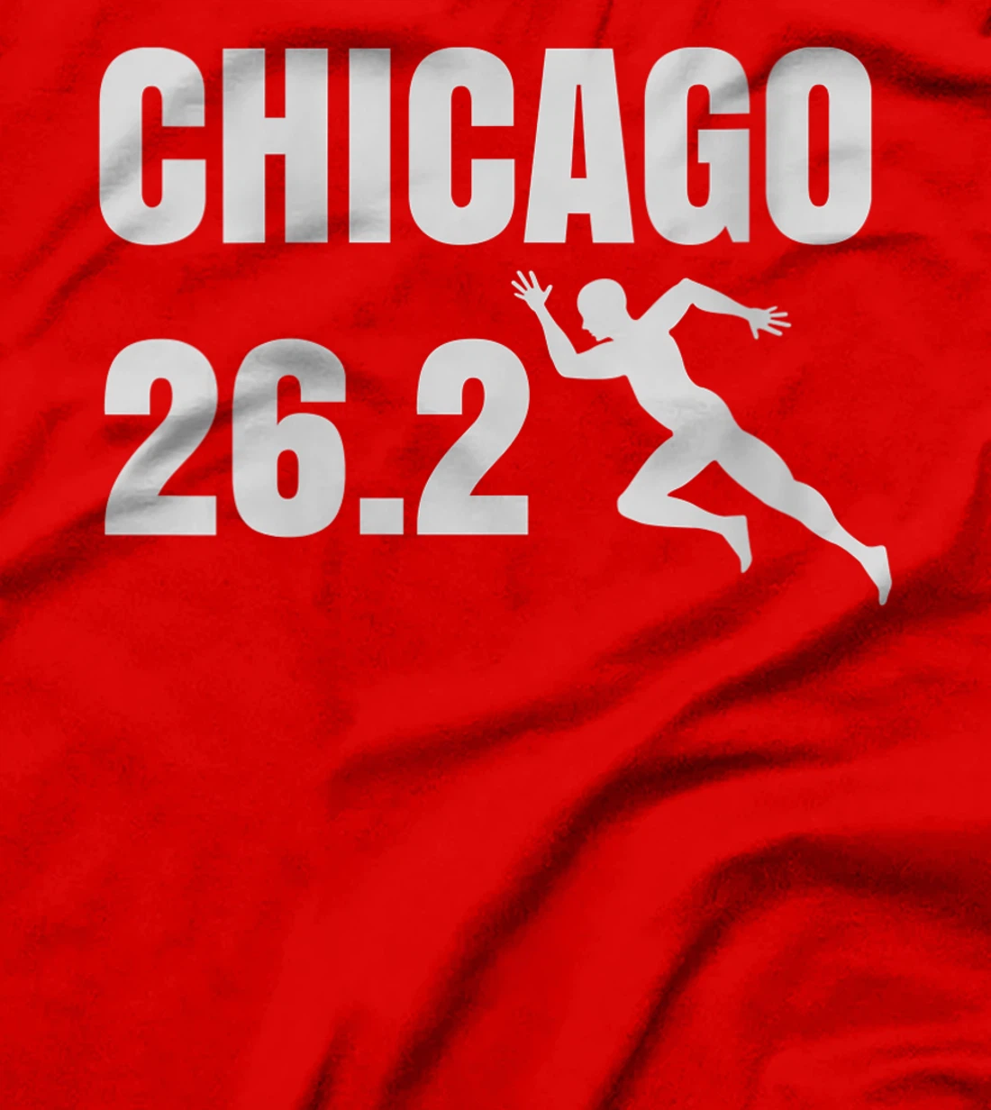 Womens Chicago 26.2 Miles Marathon Running Long Sleeve Shirt T-Shirt, Women T-Shirt