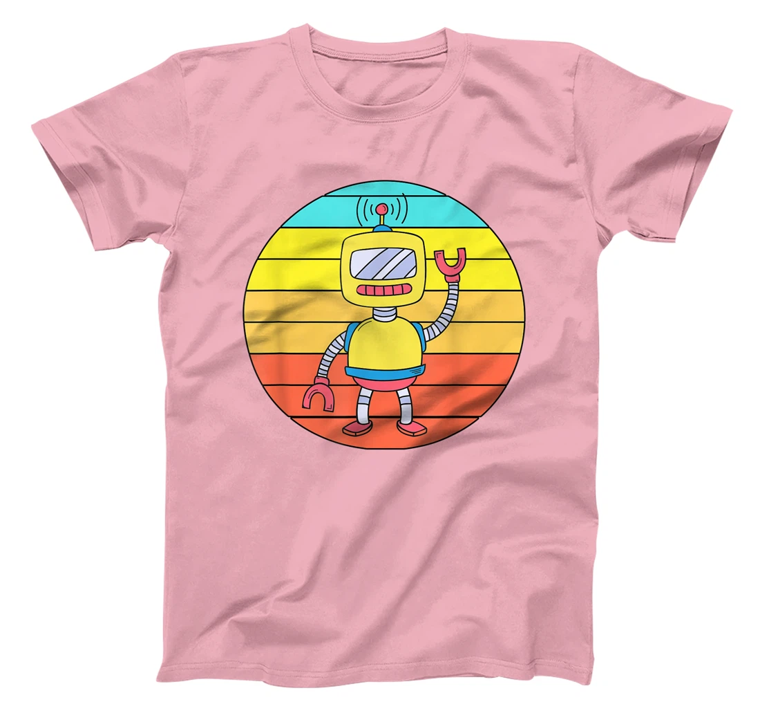 Womens Novelty Mechanical Robot Robotlike Cyborg T-Shirt, Women T-Shirt