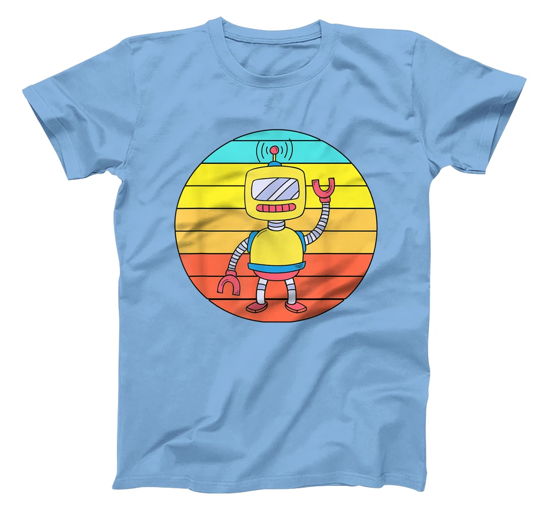 Womens Novelty Mechanical Robot Robotlike Cyborg T-Shirt, Women T-Shirt