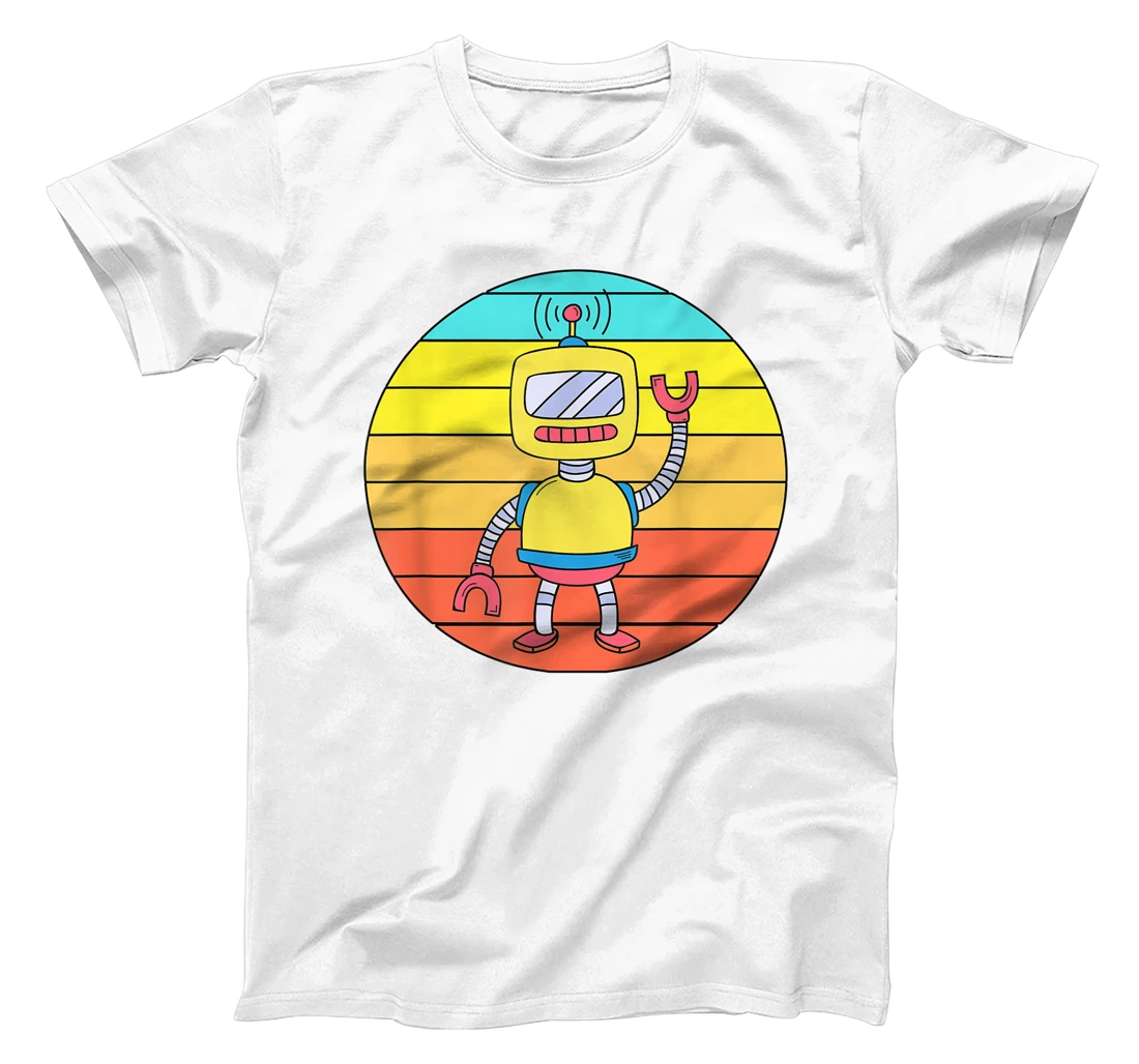 Womens Novelty Mechanical Robot Robotlike Cyborg T-Shirt, Women T-Shirt