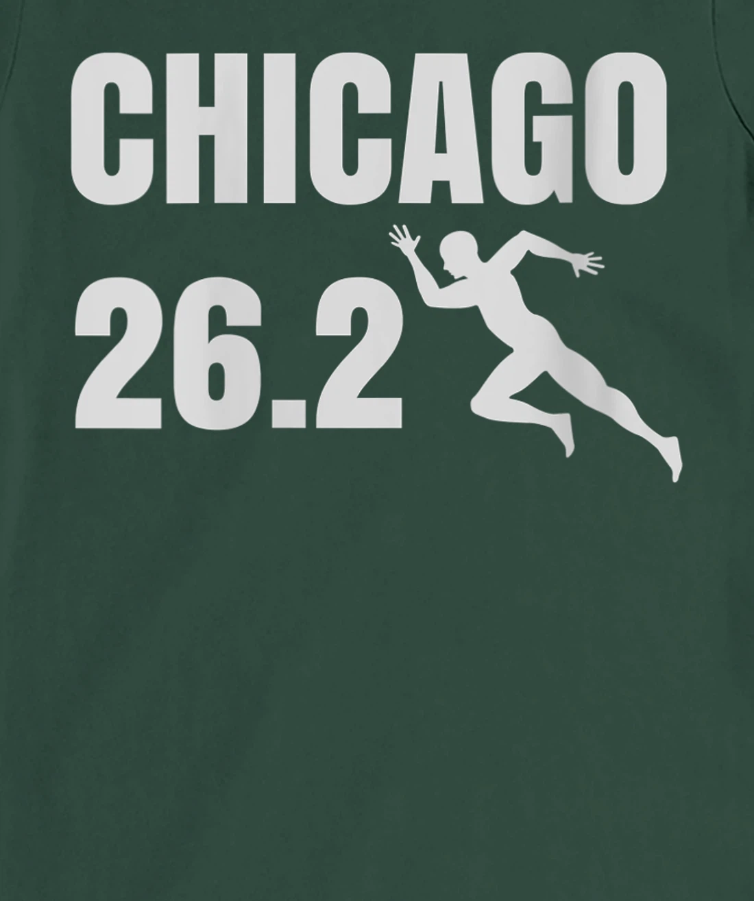 Womens Chicago 26.2 Miles Marathon Running Long Sleeve Shirt T-Shirt, Women T-Shirt