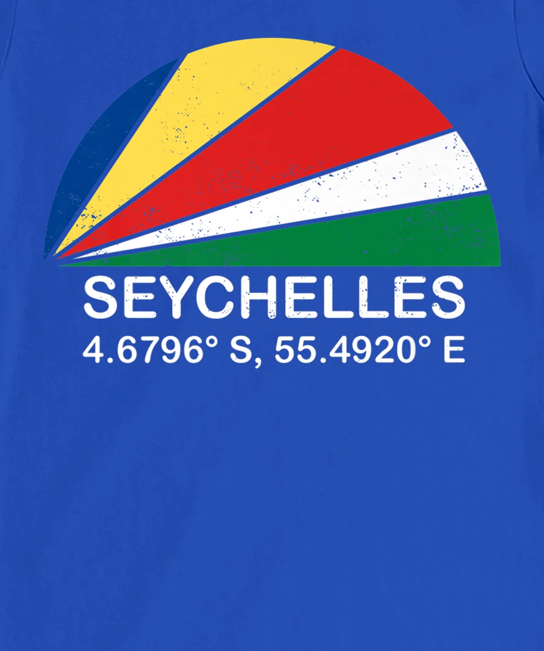Seychelles Flag Vintage Beach Sunset African Island Paradise T-Shirt, Kid T-Shirt and Women T-Shirt