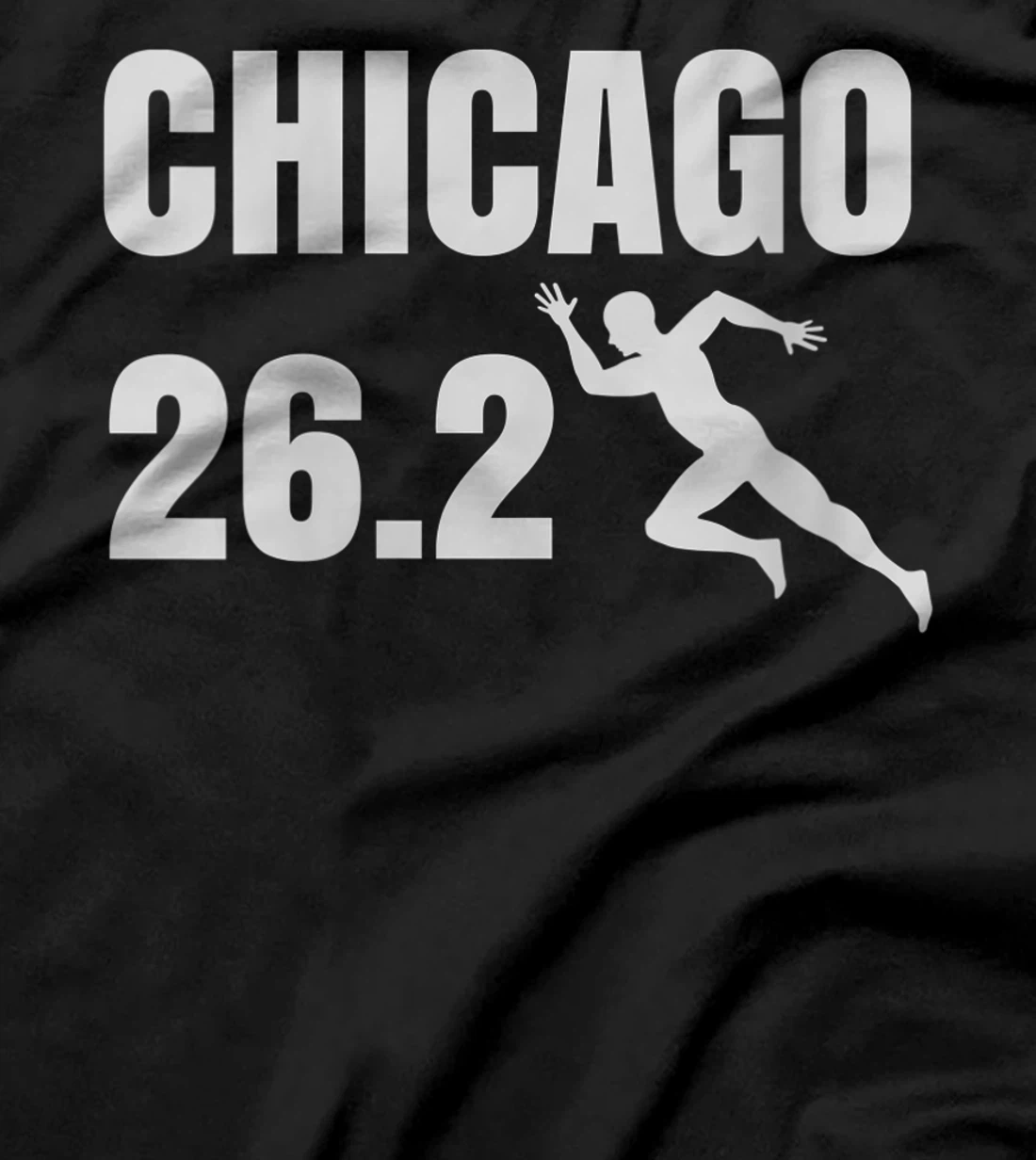 Womens Chicago 26.2 Miles Marathon Running Long Sleeve Shirt T-Shirt, Women T-Shirt