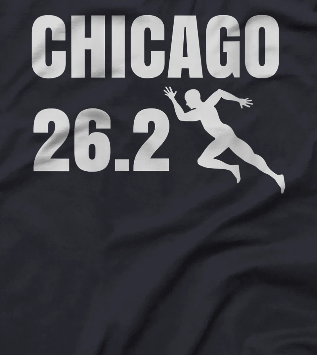 Womens Chicago 26.2 Miles Marathon Running Long Sleeve Shirt T-Shirt, Women T-Shirt