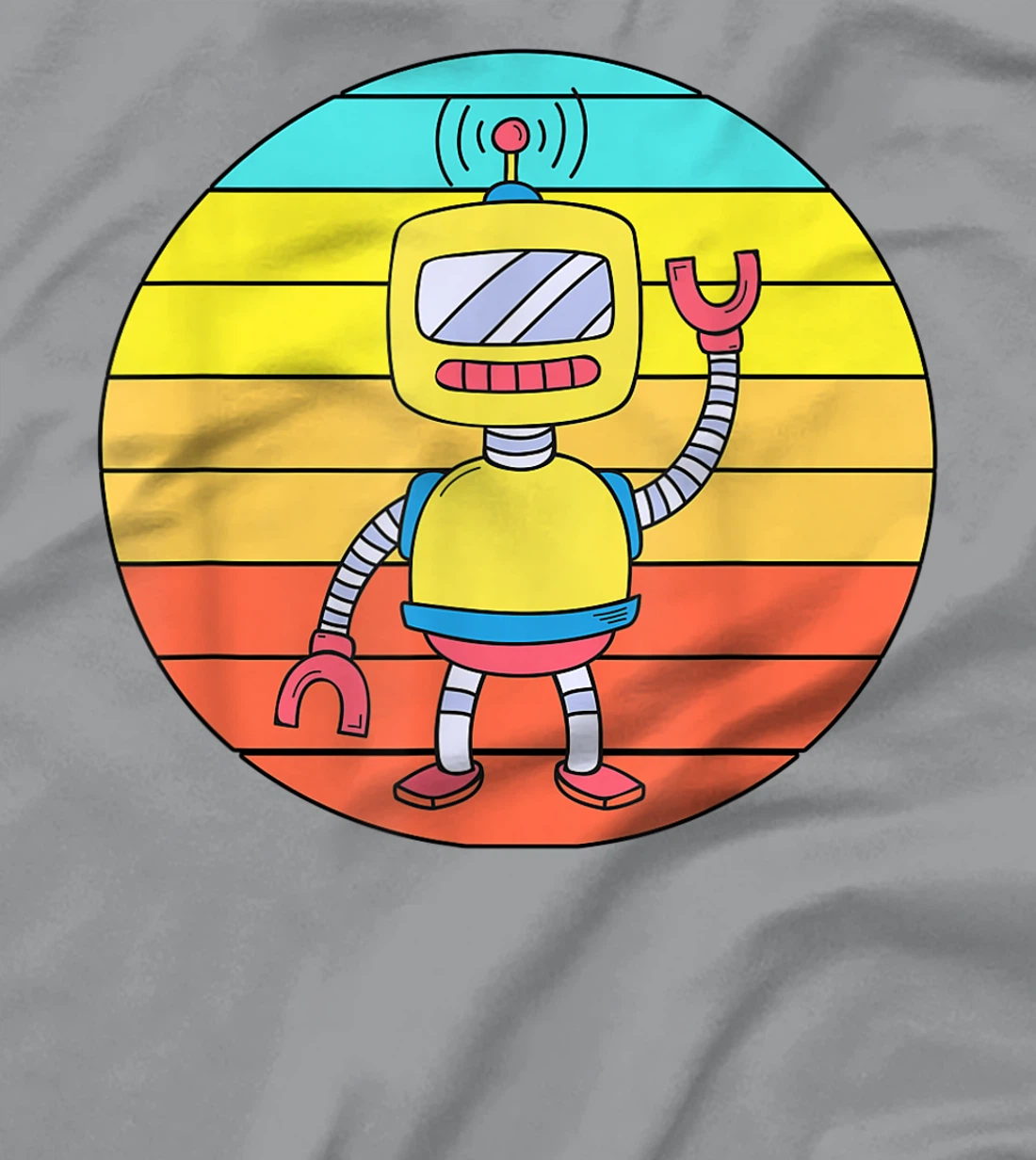 Womens Novelty Mechanical Robot Robotlike Cyborg T-Shirt, Women T-Shirt