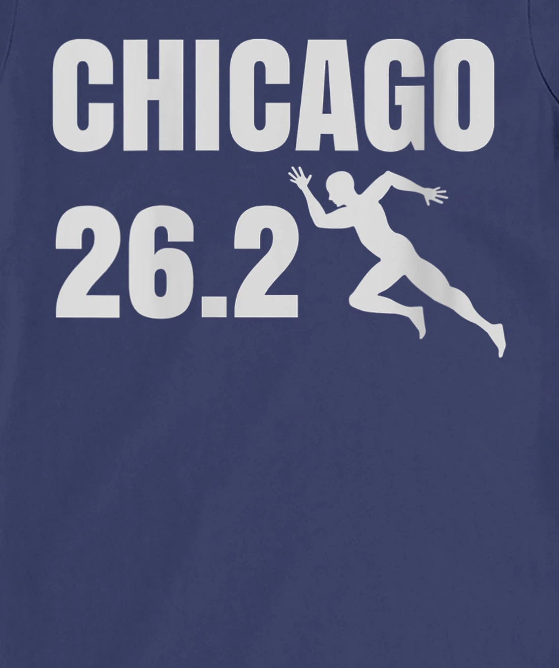 Womens Chicago 26.2 Miles Marathon Running Long Sleeve Shirt T-Shirt, Women T-Shirt