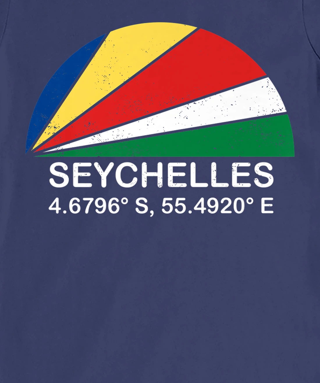 Seychelles Flag Vintage Beach Sunset African Island Paradise T-Shirt, Kid T-Shirt and Women T-Shirt