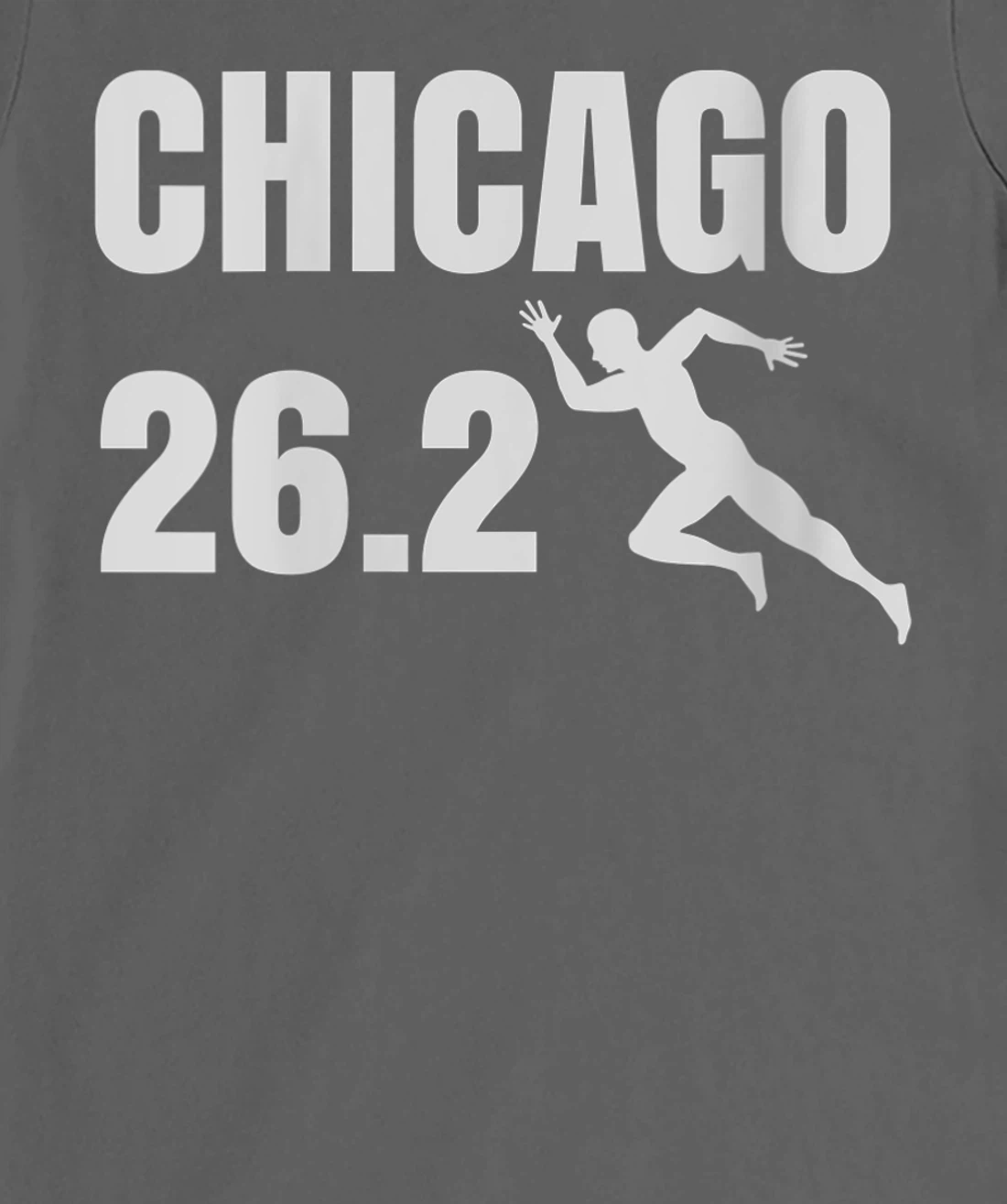 Womens Chicago 26.2 Miles Marathon Running Long Sleeve Shirt T-Shirt, Women T-Shirt