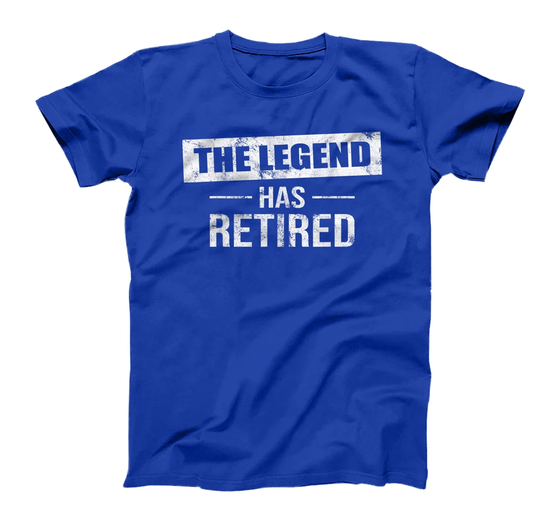 The Legend Has Retired 2022 Men Women Funny Retirement T-Shirt, Women T-Shirt