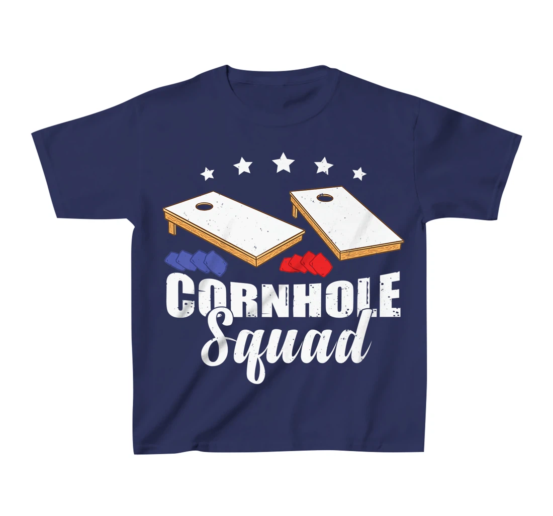 Cornhole Squad | Bean Bag | Backyard | Cornhole T-Shirt, Kid T-Shirt and Women T-Shirt