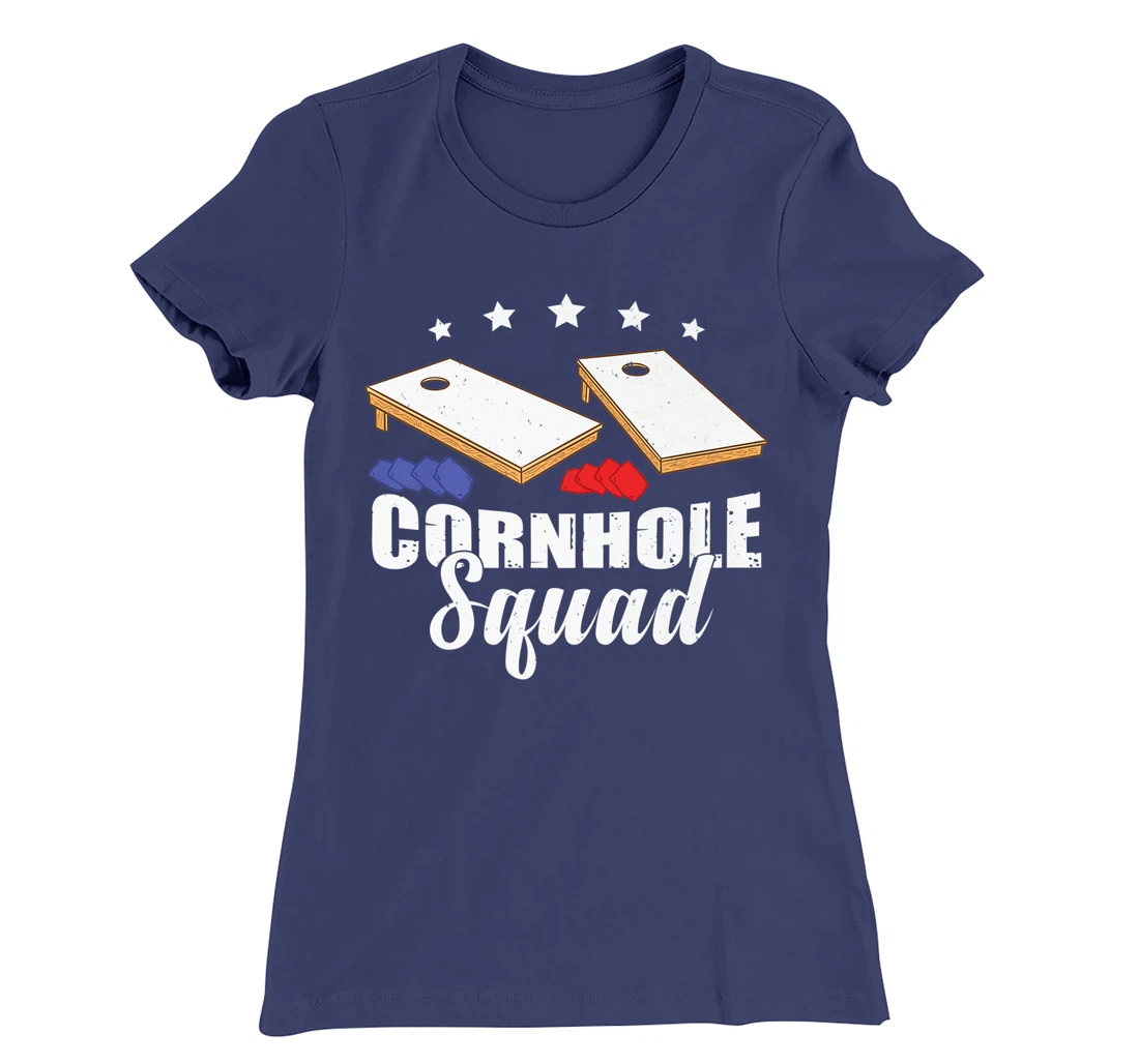 Cornhole Squad | Bean Bag | Backyard | Cornhole T-Shirt, Kid T-Shirt and Women T-Shirt