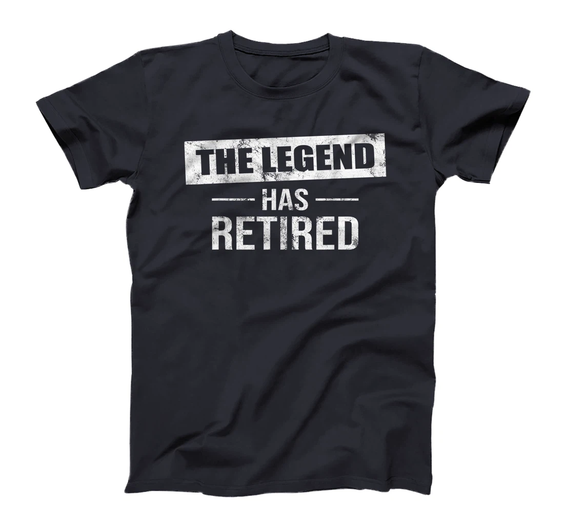 The Legend Has Retired 2022 Men Women Funny Retirement T-Shirt, Women T-Shirt
