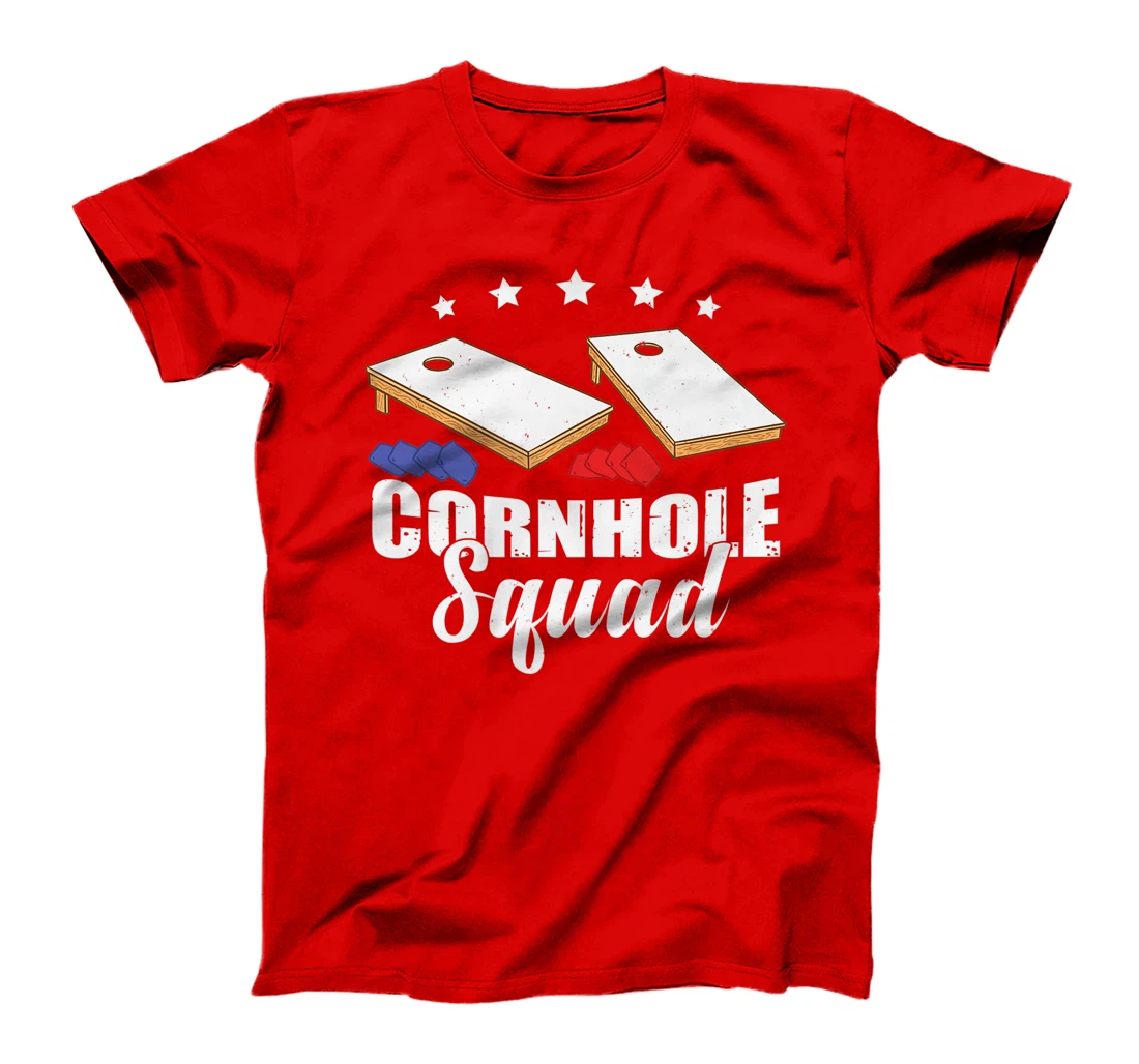 Cornhole Squad | Bean Bag | Backyard | Cornhole T-Shirt, Kid T-Shirt and Women T-Shirt