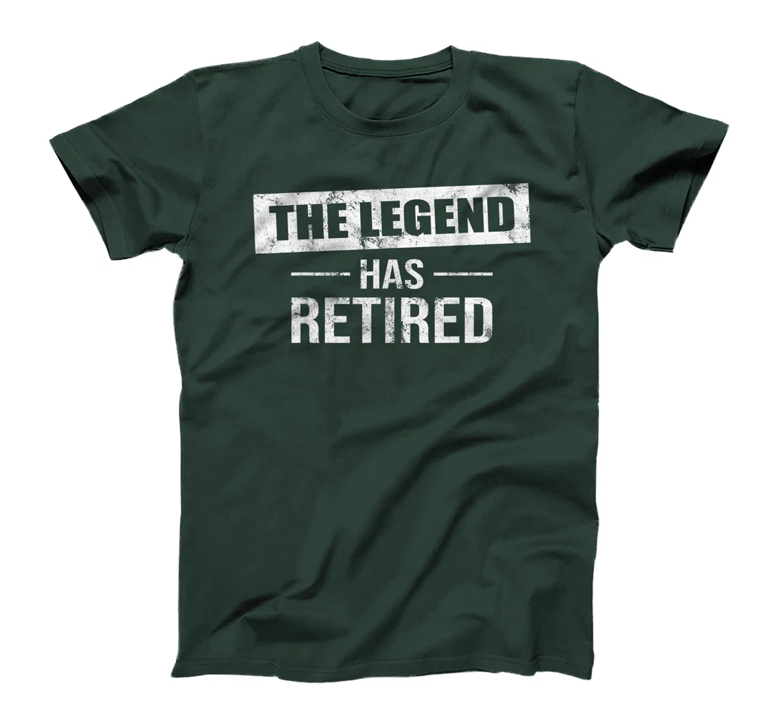 The Legend Has Retired 2022 Men Women Funny Retirement T-Shirt, Women T-Shirt