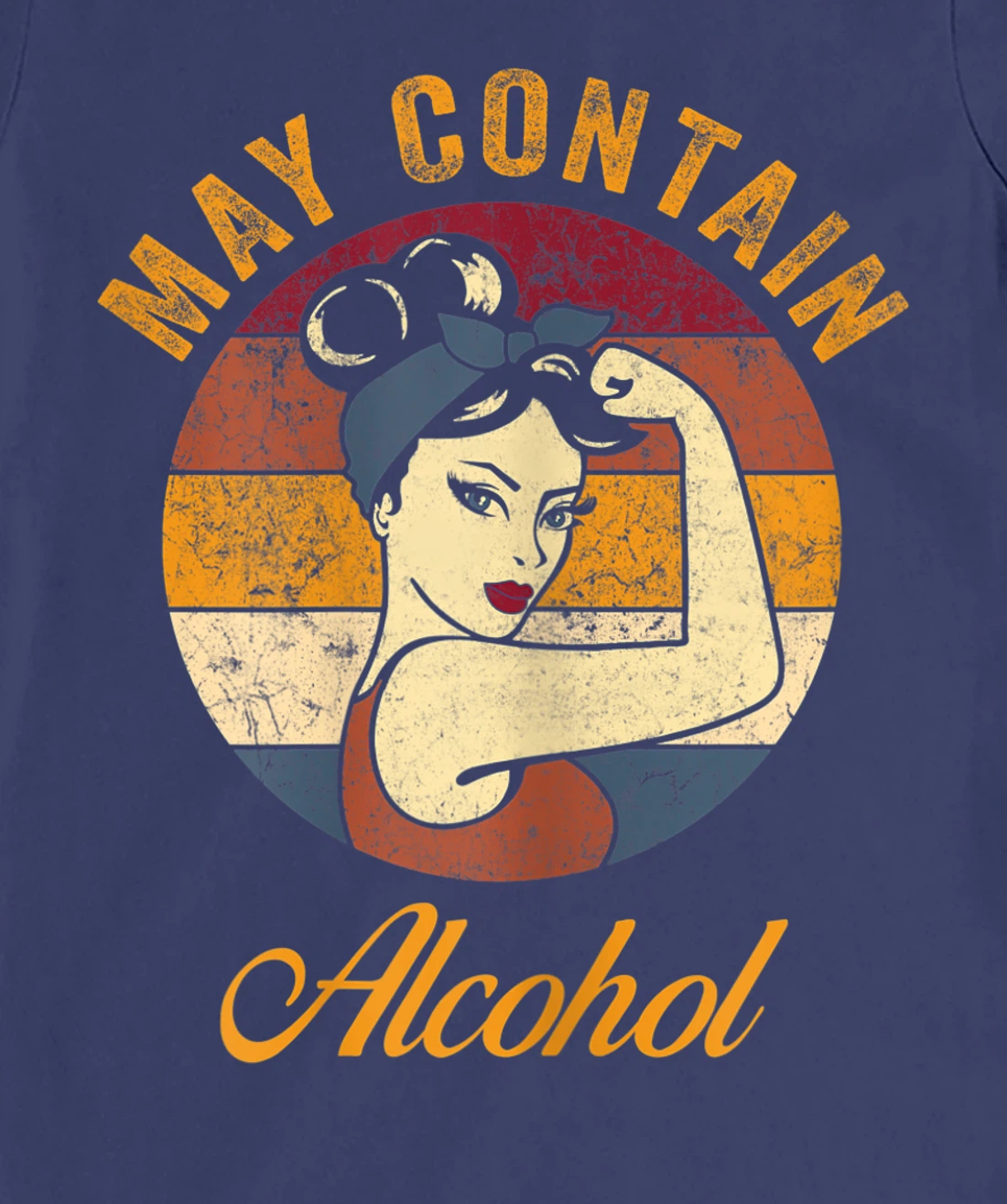 May Contain Alcohol Shirt Funny Wine Tee Beer Whiskey Lover T-Shirt, Women T-Shirt
