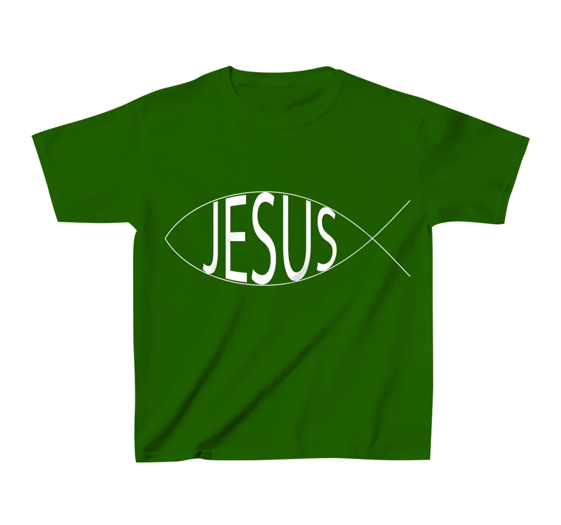 Jesus Fish T-Shirt, Kid T-Shirt and Women T-Shirt