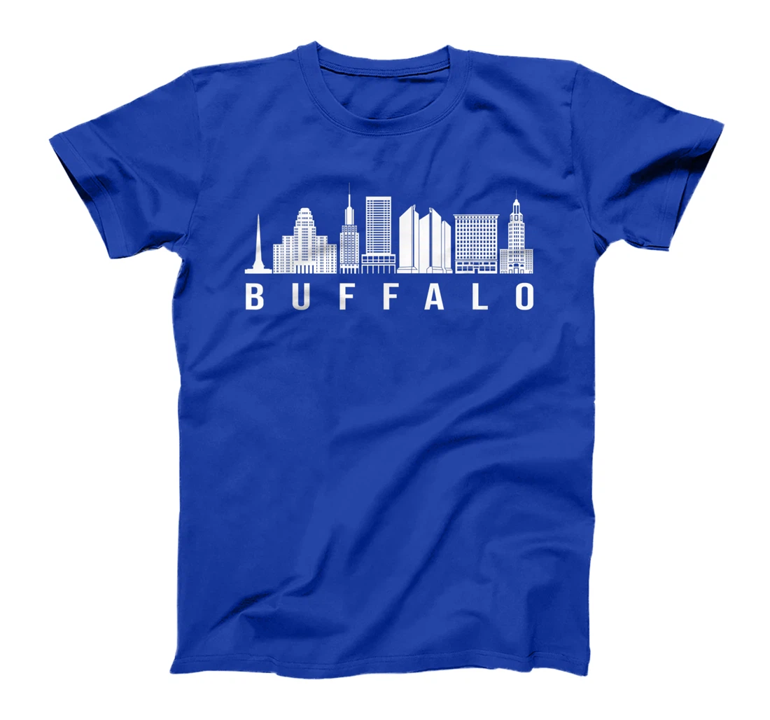 Buffalo City Skyline Lover Fans T-Shirt, Kid T-Shirt and Women T-Shirt