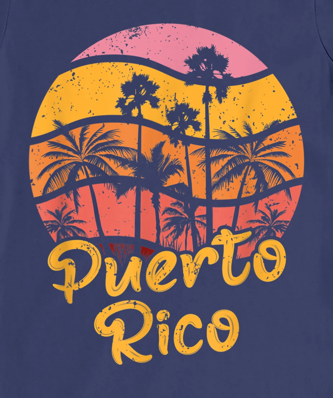 Puerto Rico Surfing Vintage T-Shirt, Women T-Shirt