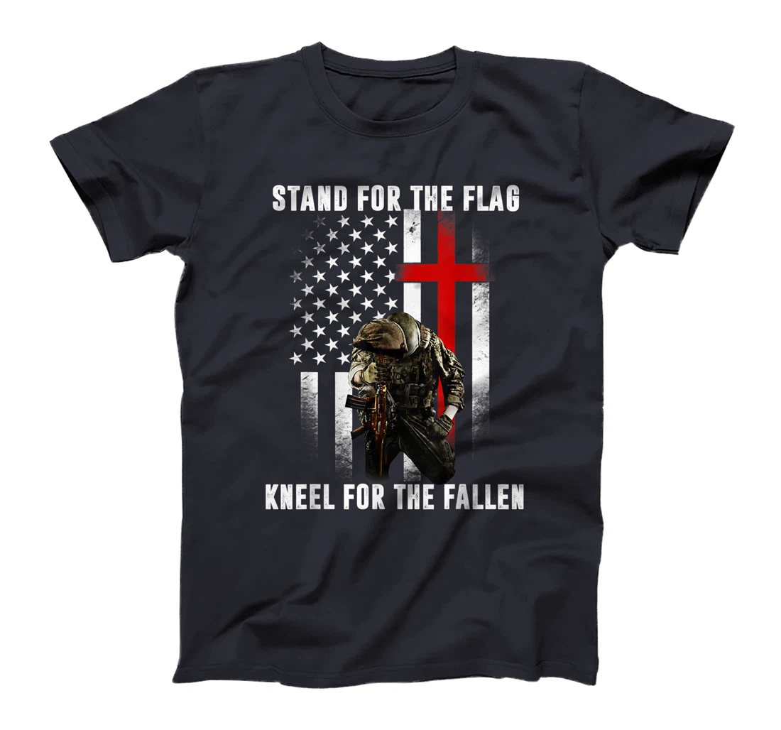 Patriotic Military Veteran American Flag Stand For Men Women T-Shirt, Women T-Shirt