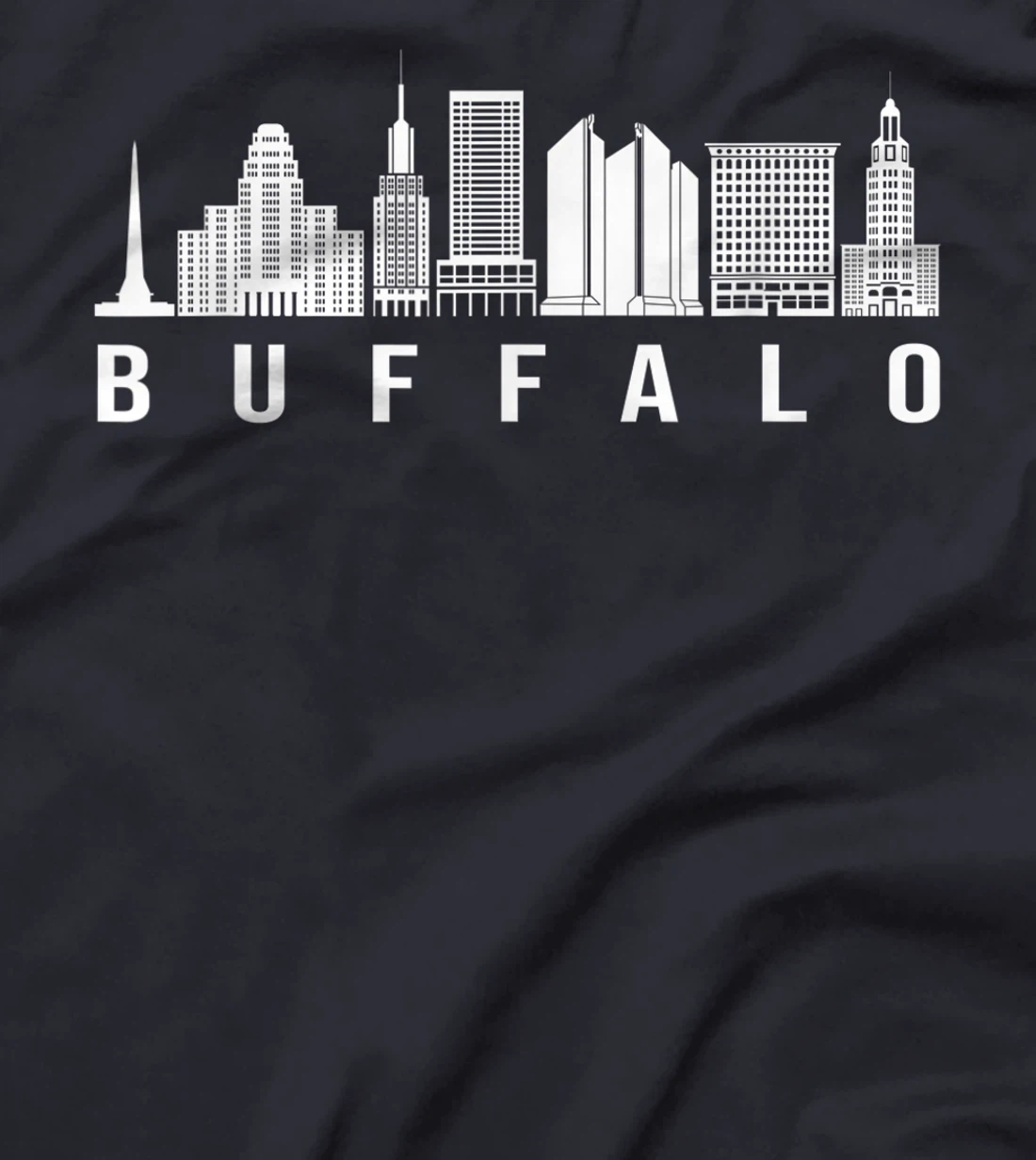 Buffalo City Skyline Lover Fans T-Shirt, Kid T-Shirt and Women T-Shirt