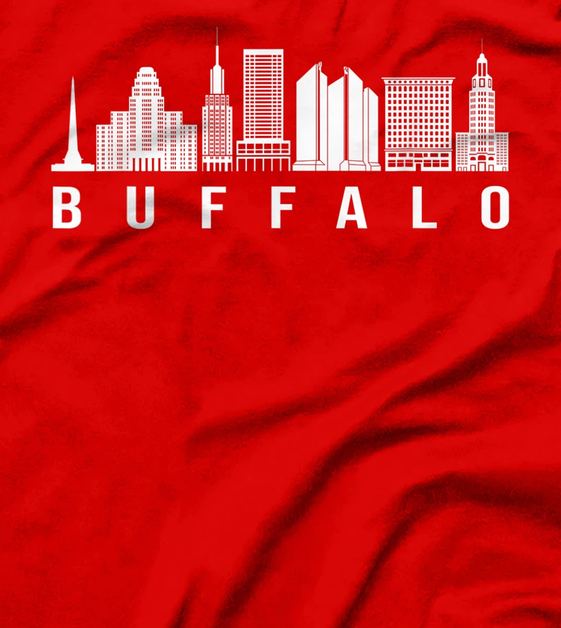 Buffalo City Skyline Lover Fans T-Shirt, Kid T-Shirt and Women T-Shirt