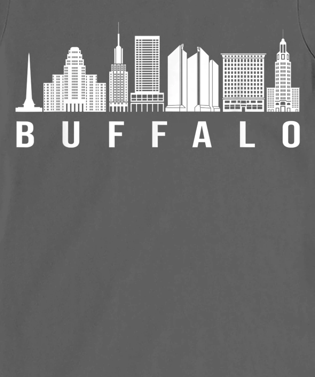 Buffalo City Skyline Lover Fans T-Shirt, Kid T-Shirt and Women T-Shirt