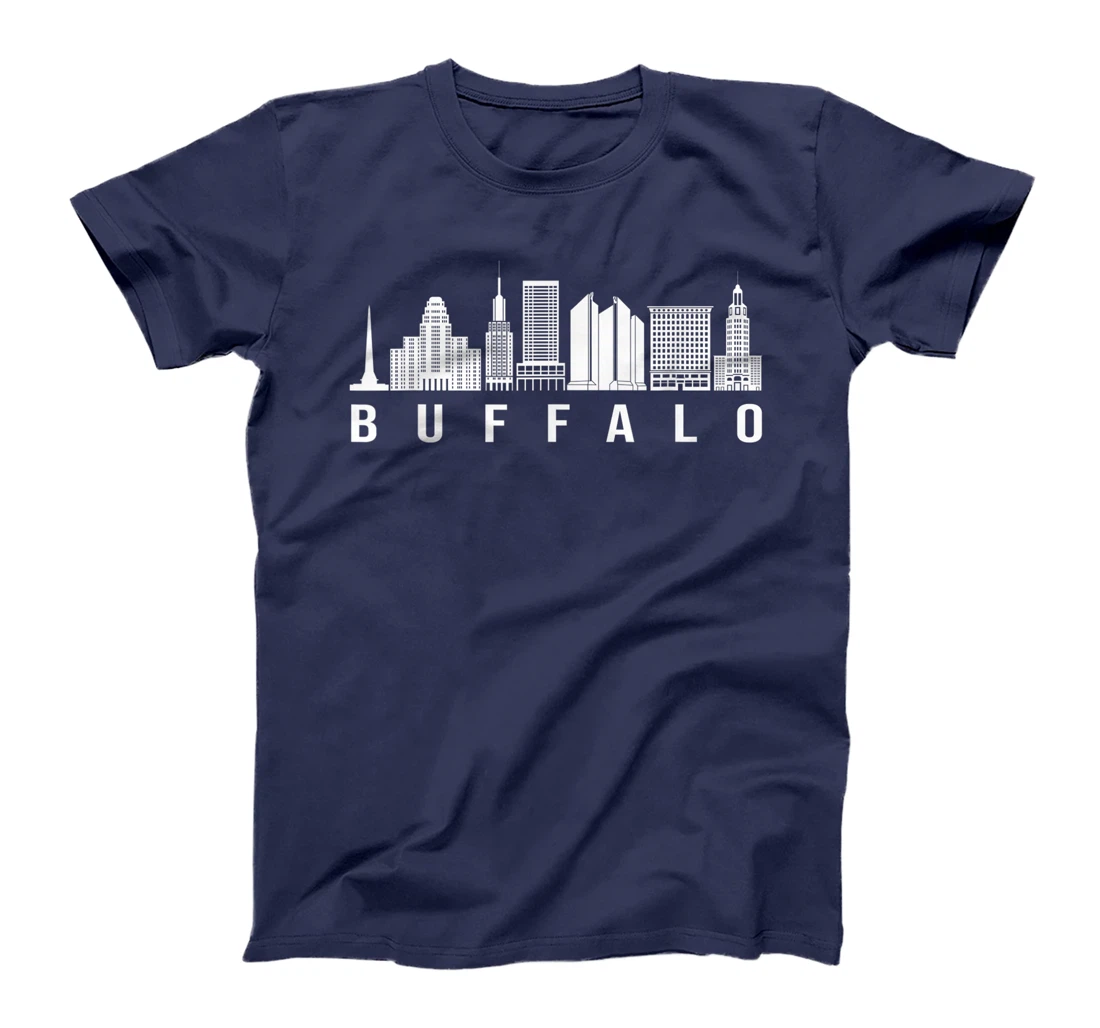 Buffalo City Skyline Lover Fans T-Shirt, Kid T-Shirt and Women T-Shirt