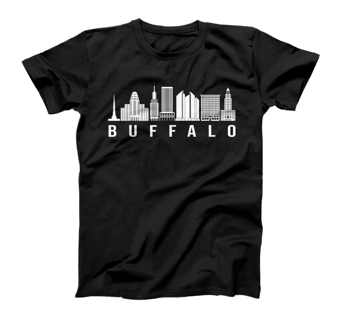 Buffalo City Skyline Lover Fans T-Shirt, Kid T-Shirt and Women T-Shirt