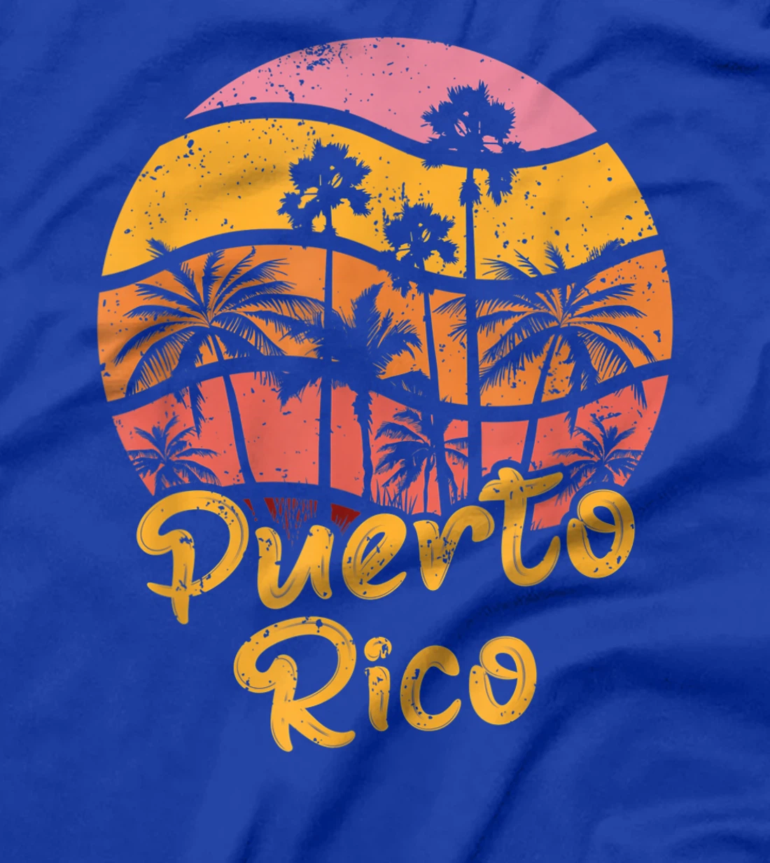 Puerto Rico Surfing Vintage T-Shirt, Women T-Shirt