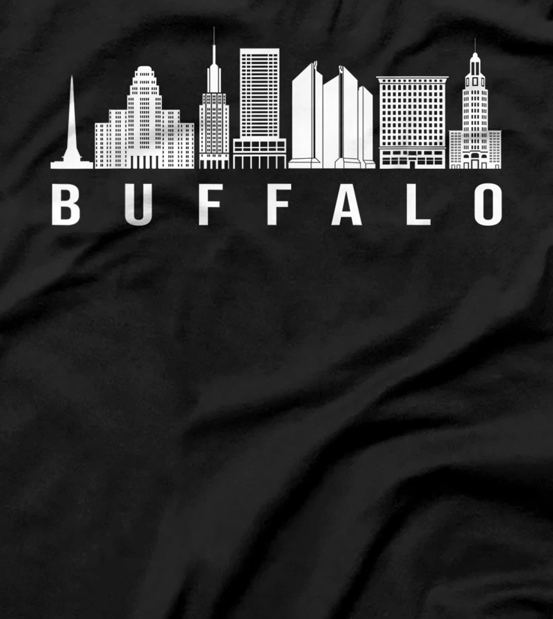 Buffalo City Skyline Lover Fans T-Shirt, Kid T-Shirt and Women T-Shirt