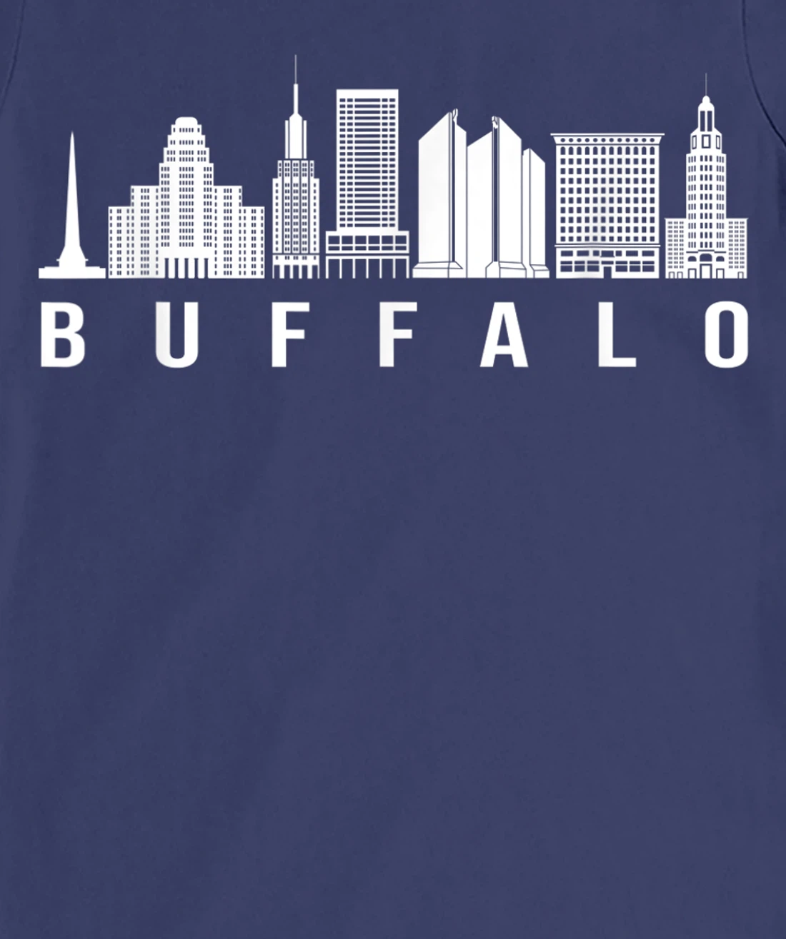 Buffalo City Skyline Lover Fans T-Shirt, Kid T-Shirt and Women T-Shirt