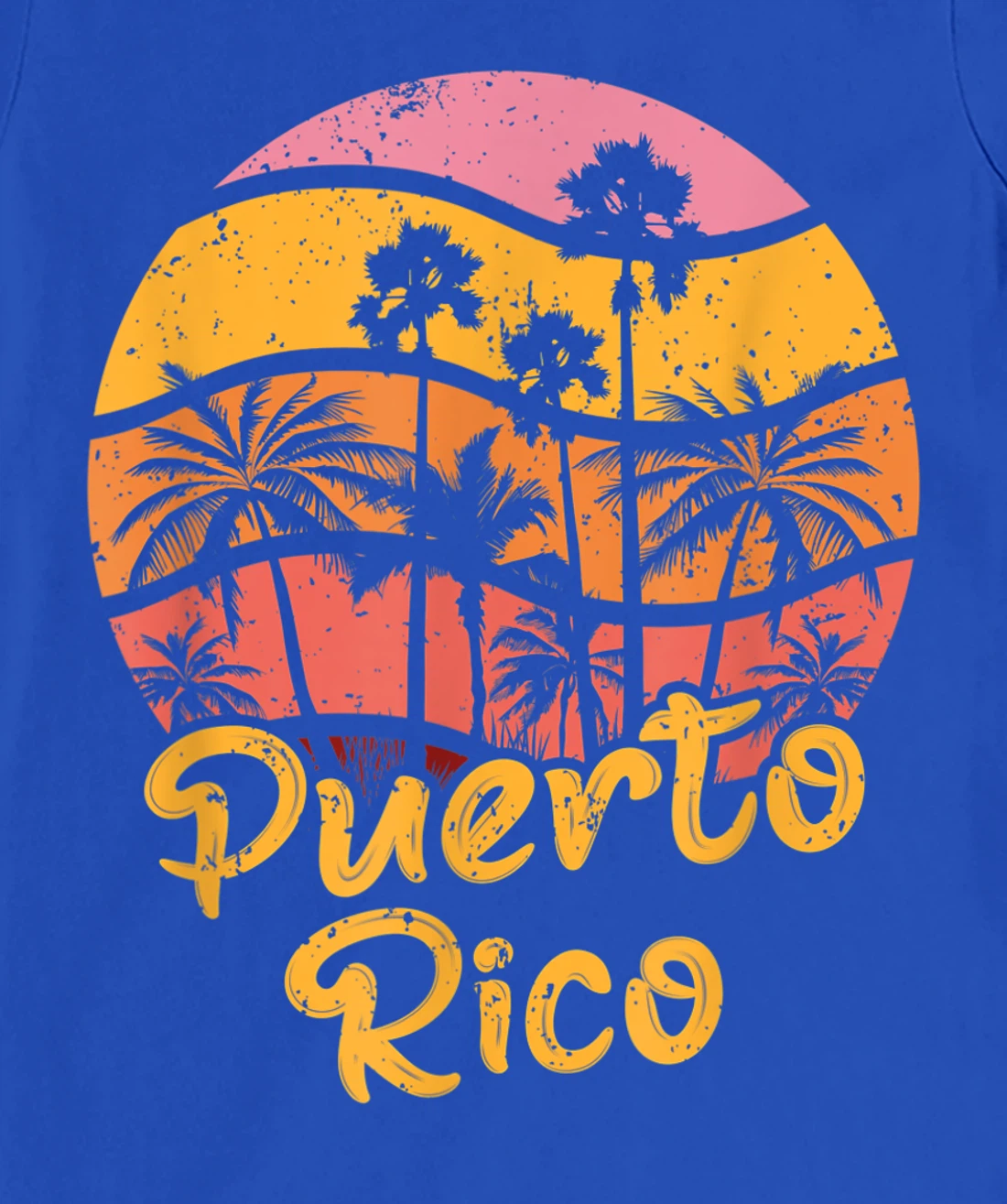 Puerto Rico Surfing Vintage T-Shirt, Women T-Shirt