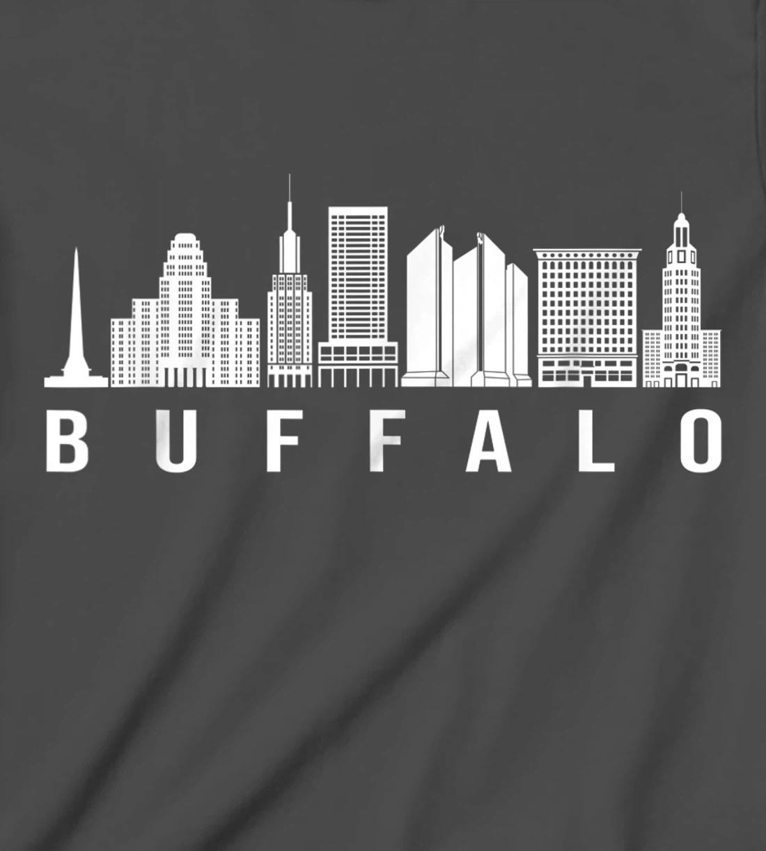 Buffalo City Skyline Lover Fans T-Shirt, Kid T-Shirt and Women T-Shirt