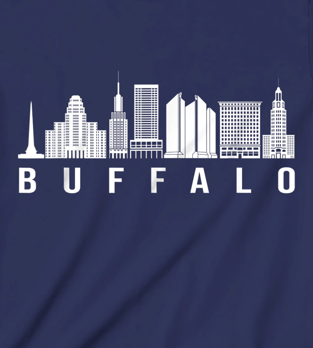 Buffalo City Skyline Lover Fans T-Shirt, Kid T-Shirt and Women T-Shirt