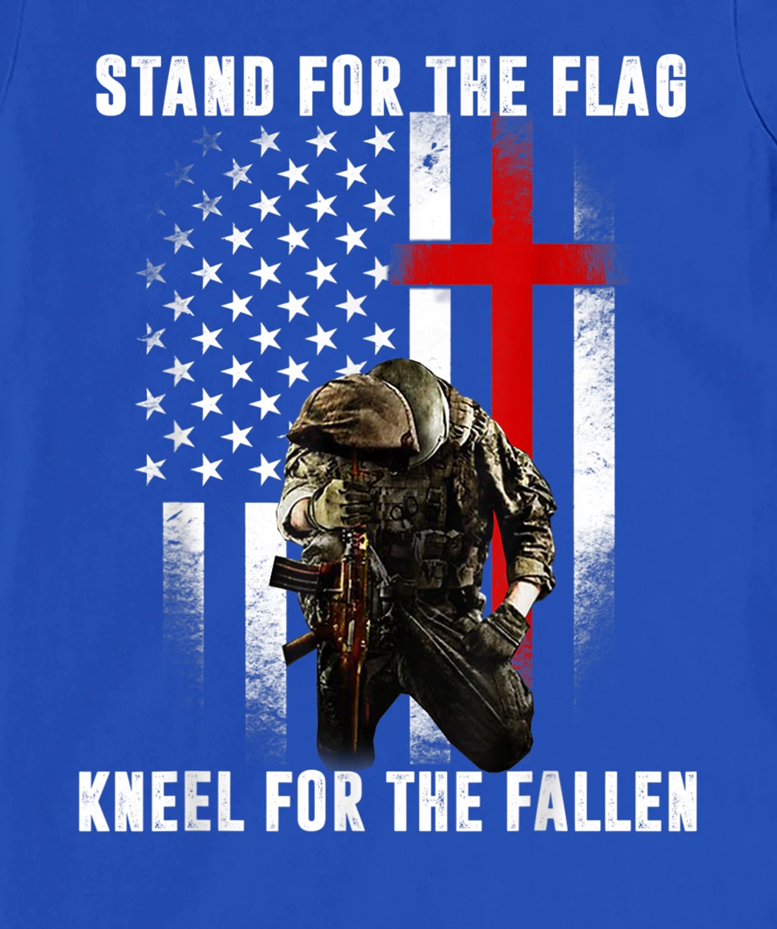 Patriotic Military Veteran American Flag Stand For Men Women T-Shirt, Women T-Shirt