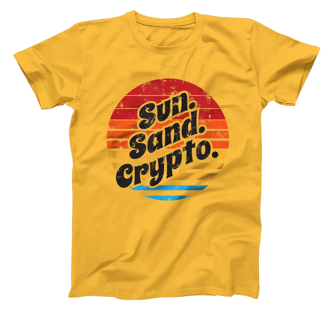 Sun Sand Crypto T-Shirt, Women T-Shirt