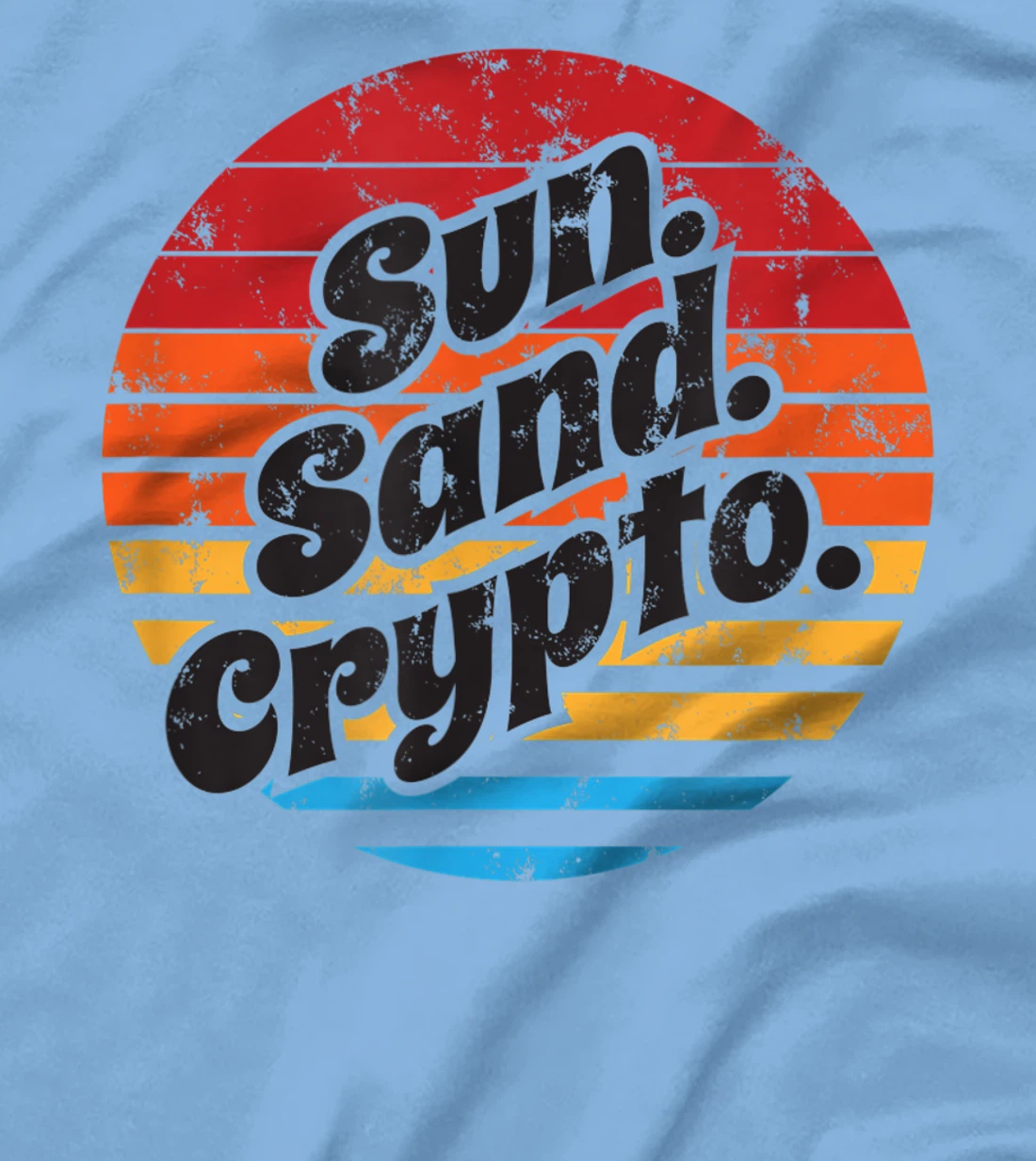Sun Sand Crypto T-Shirt, Women T-Shirt